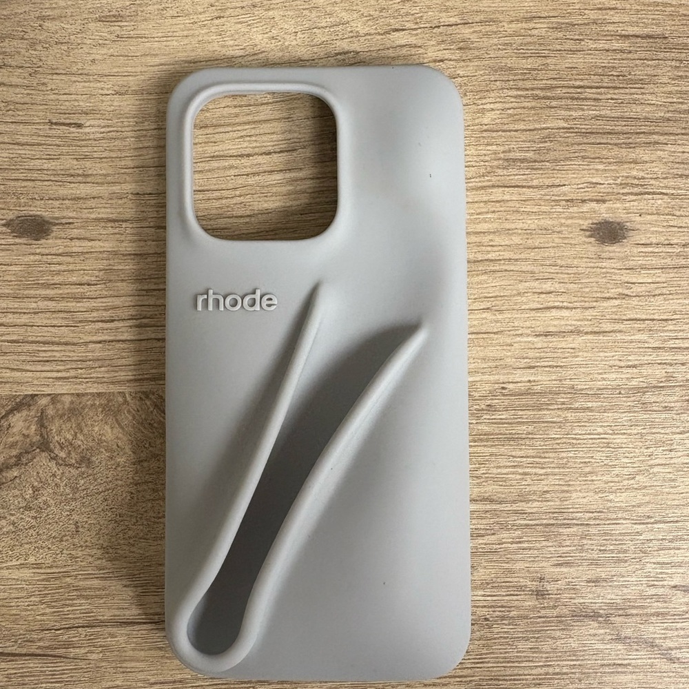 RHODE Sleek Gray Phone Case